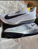 耐克NIKE男子跑步鞋 ZOOM RIVAL FLY 4運動(dòng)鞋FV6040-102灰白/黑44 曬單實(shí)拍圖