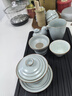 蘇氏陶瓷（SUSHI CERAMICS）汝窯茶具馬上有錢茶寵擺件開片聚財(cái)蓋碗8功夫茶杯平價禮品團(tuán)購款 曬單實(shí)拍圖