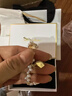 Amber Lollipop黃子弘凡同款珍珠項(xiàng)鏈女吊墜鎖骨鏈生日七夕情人節(jié)禮物送女友老婆 黃色（流光至境系列） 曬單實(shí)拍圖