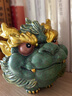 BOSSY故宮風(fēng)文創(chuàng  )招財祥瑞麒麟桌面擺件創(chuàng  )意工藝品禮品喬遷辦公室裝飾品 祥瑞麒麟·彩金【禮盒裝】 曬單實(shí)拍圖