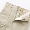 無(wú)印良品（MUJI）女式 水洗 人字紋直筒裙長(cháng)半身裙女純棉25年秋季新品裙子BE1Y2A5A 象牙色 S (155/62A) 曬單實(shí)拍圖