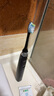 飛利浦（PHILIPS） 電動牙刷頭替換頭鉆石系列適配HX9911/9903/9944/9609/9912/9954 3支 裝-HX9043/96黑色潔凈型 曬單實拍圖