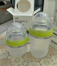 可么多么cometomo可么多么奶瓶嬰兒新生兒超軟全硅膠防脹氣奶瓶 綠色 150ml 1-3月 硅膠 曬單實(shí)拍圖