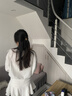 唐芙妮山茶花小抓夾女后腦勺半扎發(fā)夾子頭飾短發(fā)過渡期神器前額劉海發(fā)夾 咖色花約4.5厘米【一個裝】 曬單實拍圖