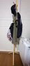 喻品實(shí)木衣帽架衣架落地掛衣架客廳陽(yáng)臺(tái)臥室衣服架MJ68三角腿原木色 曬單實(shí)拍圖