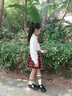 G.DUCKKIDS女童套裝jk開衫格子裙三件套2025秋季8學(xué)院風(fēng)9套裙兒童毛衣短裙10 三件套 130 cm 曬單實(shí)拍圖