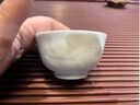 三勤堂影青雕刻荷花單杯景德鎮(zhèn)主人單杯品茗杯陶瓷茶杯中高檔客杯 曬單實(shí)拍圖