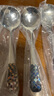 拾畫(huà)304不銹鋼勺子4只裝 加厚甜品勺西餐勺吃飯勺湯匙創(chuàng  )意湯勺 曬單實(shí)拍圖