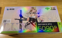 影馳 GeForce RTX 5090 D 星曜 LUNA OC 32G GDDR7  DLSS 4 電競(jìng)游戲設(shè)計(jì)剪輯AI電腦顯卡 曬單實(shí)拍圖