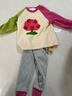 G.DUCKKIDS小黃鴨女童套裝2025新款兒童洋氣休閑時(shí)髦寶寶秋裝衛(wèi)衣秋季兩件套 蘋果樹打底褲套裝 120 曬單實(shí)拍圖