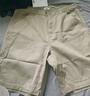 森馬（Semir）休閑短褲男復(fù)古流行工裝褲2025夏季直筒褲子純色百搭109325125101 曬單實拍圖