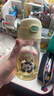 膳魔師（THERMOS）兒童水杯tritan吸管杯小學(xué)生開學(xué)必備水壺小熊貓420ml黃 曬單實(shí)拍圖