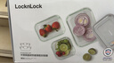 樂扣樂扣（LOCK&LOCK）不銹鋼蓋保鮮盒耐熱玻璃密封容器飯盒微波爐 (500+630+650ML)*2 6件套 曬單實拍圖