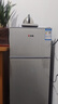 志高電冰箱雙門家用節(jié)能冰箱出租屋冷藏冷凍環(huán)保迷你冰箱辦公室公寓租房宿舍低噪電冰箱 S192銀色一級能效【萬人推薦】 曬單實拍圖