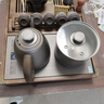凱弋奇純鈦全自動(dòng)上水壺燒水壺電熱水壺家用茶具套裝抽水式電磁爐一體泡茶器嵌入式電茶爐鈦合金 1L 純鈦37x20雙上水（清潔款） 曬單實(shí)拍圖