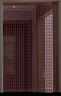 鼎裕峰全桃木葫蘆珠簾化解對(duì)門隔斷玄關(guān)客廳衛(wèi)生間掛簾免打孔家用門簾子 酒紅全桃木葫蘆 25條-高1.92米齊平 曬單實(shí)拍圖