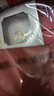 周大福 碎碎冰碎碎金黃金戒指工費220 11號,約2.05g EOF1216 曬單實拍圖