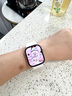 Apple/蘋果 Watch Series 10 智能手表GPS款42毫米玫瑰金色鋁金屬表殼淡桃粉色運動型表帶S/M MX1R3CH/B 曬單實拍圖