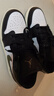 耐克（NIKE）AJ1 GS 女鞋復(fù)古低幫休閑板鞋女夏季透氣百搭運(yùn) 553560-092 37.5 曬單實(shí)拍圖