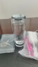 水宜生玻璃杯雙層泡茶杯高檔男士水杯富氫防燙車(chē)載便攜商務(wù)杯子禮盒裝 【映月】普通禮盒版260ML 曬單實(shí)拍圖