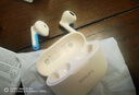飛利浦（PHILIPS）真無線藍牙耳機半入耳式通話降噪音樂游戲運動低延遲長續(xù)航適用蘋果安卓華為手機-TAT1220-白 曬單實拍圖