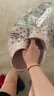 經(jīng)典云朵洞洞鞋夏季女鞋增高透氣沙灘鞋拖鞋涼鞋休閑CORCS CROCS 云朵粉色 37 =W7（240mm） 曬單實拍圖