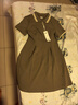 森馬（Semir）【連衣裙合輯】夏天女法式慵懶風(fēng)裙子復(fù)古學(xué)院風(fēng)針織裙雪紡碎花裙 K款學(xué)院風(fēng)針織裙-咖啡50892 L 曬單實(shí)拍圖