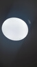 美的（Midea）風(fēng)扇燈餐廳吊扇燈led臥室燈隱形扇葉遙控三防燈具熟睡風(fēng)包安裝 曬單實(shí)拍圖