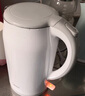 美的（Midea）電熱水壺食品級316L不銹鋼雙層無(wú)縫一體內膽防燙燒水壺 1.7L自動(dòng)智能斷電開(kāi)水壺SH17M301PRO 曬單實(shí)拍圖