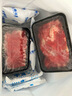 往來白丁 內(nèi)蒙古牛肉片套餐1kg凈重 新鮮牛肉卷肥牛片雪花涮火鍋食材烤肉 曬單實(shí)拍圖