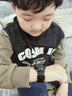 COJR電子表手表男款青少年初中學生兒童男生6到12歲只看時間考試專用 黑藍雙日歷【80%男生選擇】 43mm 曬單實拍圖