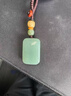 MPPMCK保真青玉和田玉平安無(wú)事牌汽車(chē)鑰匙扣掛件墜男女士精致送禮物 和田玉平安掛件 曬單實(shí)拍圖