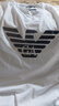 安普里奧·阿瑪尼（Emporio Armani）夏季新款運動潮流輕奢休閑男短袖t恤 8N1TN5  白 XL(185/104A) 曬單實拍圖