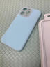 魚(yú)非漁新款蘋(píng)果16promax手機殼液態(tài)硅膠iphone17保護套全包防摔12高級感女款網(wǎng)紅15pro軟殼果凍純色plus 嬰兒藍[果凍液態(tài)硅膠|高品質(zhì)]送個(gè)性貼紙 16 ProMax 曬單實(shí)拍圖