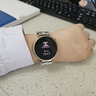 【真皮】適用華為GT5手表表帶watch5高級GT4鑲鉆gt5pro女款GT3pro 【雙面真皮】米白色銀扣 GT5/GT4【41/42mm表盤】接口18mm 曬單實拍圖