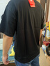 李寧短袖T恤文化衫男子LOGO字母印花圓領(lǐng)運動(dòng)服AHSU745 曬單實(shí)拍圖