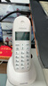 摩托羅拉（Motorola）數(shù)字無(wú)繩電話機(jī) 無(wú)線座機(jī) 子母機(jī)一拖一 辦公家用 中文顯示 雙免提套裝CL101C(白色) 曬單實(shí)拍圖