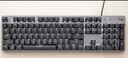 羅技（Logitech）K845 機械鍵盤 有線鍵盤 游戲辦公鍵盤 104鍵 全尺寸 單光 黑色 TTC軸 紅軸 曬單實拍圖