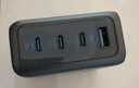 ANKER【國家3C認證】安克智顯充140W充電器 氮化鎵屏顯type-c多口pd快充100W頭適用iPhone16手機電腦 灰 曬單實拍圖