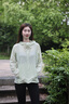 KOLON SPORT/可隆輕量皮膚衣 女子戶外運(yùn)動(dòng)防風(fēng)防潑水耐磨CLIMBING夾克 LKJK5MN034-JA 翠綠 M 165/88A 曬單實(shí)拍圖