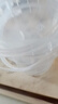 京東物流 食品級(jí)手提密封塑料桶包裝桶釣魚桶抓魚桶水果冰粉桶擺攤桶龍蝦打包盒300ml-5L 1L-透明色（2個(gè)裝）滿口容量950ML 曬單實(shí)拍圖