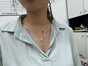 謝瑞麟黃金項鏈足金流蘇蝴蝶套鏈黃金吊墜送女友老婆中秋節生日禮物計價(jià) 足金流蘇蝴蝶套鏈約4.71克 曬單實(shí)拍圖
