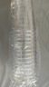 潔日邦航空杯300ml*50只一次性水杯加厚硬塑料耐高溫透明直筒式戶外飲料 曬單實(shí)拍圖