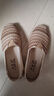 布舍元民族風(fēng)網(wǎng)面通勤平底一腳蹬懶人鞋老北京布鞋女520-7099 咖啡色 40 曬單實(shí)拍圖