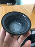 龍泉茶具青瓷主人杯單杯陶瓷哥窯冰裂品茗杯手工功夫茶具茶杯單個(gè)家用工夫 鐵胎冰花圓口杯 曬單實(shí)拍圖