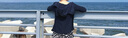 蕉下（beneunder）運(yùn)動(dòng)防曬衣女超輕薄DS836吸汗防曬服防紫外線顯瘦戶外漫暮黑L 曬單實(shí)拍圖
