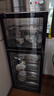 奧克斯（AUX）消毒柜商用立式大容量不銹鋼雙開門餐飲飯店餐具紫外線家用碗柜 380S「紫外線帶臭氧+中溫烘干」 曬單實拍圖