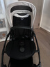 博格步（BUGABOO）荷蘭Bugaboo Bee6博格步多功能輕便城市型雙向可折疊嬰兒推車(chē) 黑架清新白 黑座 曬單實(shí)拍圖