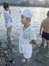 安踏兒童泳帽男女童長(zhǎng)發(fā)小孩不勒頭3-6-12歲護(hù)耳加大防水游泳帽硅膠 【小藍(lán)鯨】舒適無感/適用3-14歲 曬單實(shí)拍圖