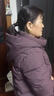 戴媽媽中老年女裝冬裝2025媽媽裝羽絨棉服外套50-70歲奶奶裝加絨棉衣 紫色加絨加厚棉襖 3XL 推薦115-130斤 曬單實(shí)拍圖